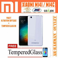 Jual PAKET 2 IN 1 XIAOMI MI4I / MI4C ULTRATHIN SOFTCASE JELLYCASE SOFTSHELL Murah