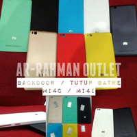 Jual Original Backdoor Xiaomi Mi4c / Mi4i Casing tutup belakang cover backc Murah