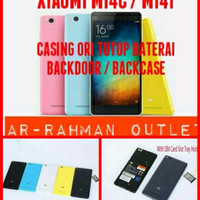 Jual XIAOMI MI4I / MI4C ORIGINAL CASE COVER CASING BAWAAN TUTUP BATERAI BAC Murah