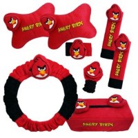 Jual Bantal Mobil Premium 6 in 1 Angry Birds Murah