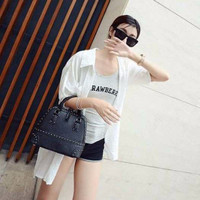 Jual Turun Harga Tas Handbag Selempang Studded Wanita Cantik 93315 Black Im Murah