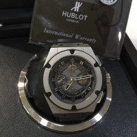 Jual Jam Replika Hublot King Power Unico SS Skeleton Swiss ETA 1:1 Murah