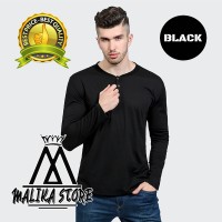 Jual Kaos Henley Casual 2BA - Malika Apparels Murah