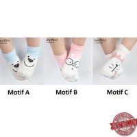 Jual Termurah Kaos Kaki Pendek Anak Balita Laki Cewe Motif Emoticon Murah - Murah