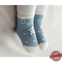 Jual Termurah Kaos Kaki Bayi Anak Balita Murah Motif Bulan Dan Bintang - Murah