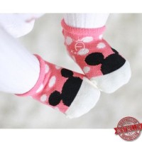 Jual Termurah Kaos Kaki Anak Bayi Balita Unisex Laki Cewe Motif Siluet Murah