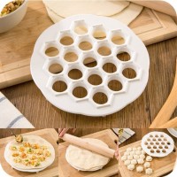 Jual 19 Holes Dumpling Mold / Cetakan Pangsit Gyoza Dough Pastel Jiaozi Pas Murah
