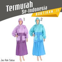 Jual Jas Hujan jas hujan rok jas hujan Jaket Rok SALSA Murah