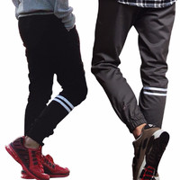 Jual Celana Jogger Strip Pria / Celana Panjang Jogger pants Pria DC Terbat Murah