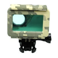 Jual Underwater Waterproof Case Xiaomi Yi 2 4K Army Style 45m Murah