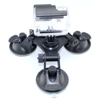 Jual Suction Cup 3 Feets Triangle Mount Xiaomi Yi / Yi 2 4K / Gopro / SJcam Murah