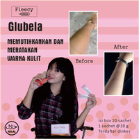 Jual Fleecy Glubela Strawberry Powder Drink Original Suplemen Murah