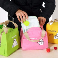 Jual BAYMAX - Lunch bag Cooler bag (bonus 2pcs jelly ice cooler) Murah