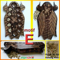 Jual Congklak Kayu Lipat 12 Lubang Gambar Bebek Coklat Murah