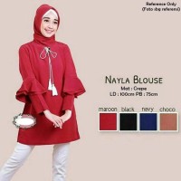 Jual Atasan Wanita, Blouse Wanita Murah Nayla Blouse Murah