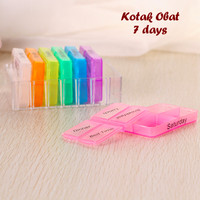 Jual HV4149 Kotak Obat 7 Days Terdiri dari 7 kotak utk pe KODE BIS4203 Murah