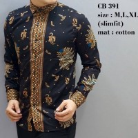 Jual Pakaian Batik Kemeja Pria Slimfit Merk Odza Lengan Pendek ODF 103 Murah