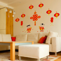 Jual Wall Sticker Imlek (Wall sticker nuansa imlek) Murah