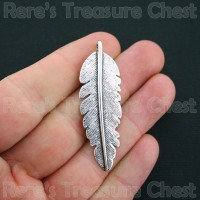 Jual Large Feather Charm Pendant - Charm Bulu Besar Murah