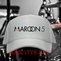 Jual TOPI TRUCKER MAROON 5 HF5 - LS Murah