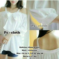 Jual SABRINA RIBON WHITE Murah