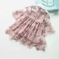 LILIGIRL Summer Girl Clothes Kids Princess Dresses Gaun Pesta Anak