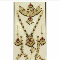 kalung india / bridal set / kalung pengantin / aksesoris india