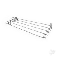 Krisbow Rak Handuk Dinding Tempel 60 Cm / Jemuran Dinding