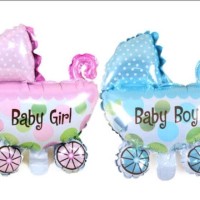 Jual Balon Foil Baby Shower Stroller Murah