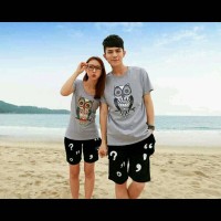 Jual yum Couple stelan owl abu _ WAJIB baca deskripsi sebelum beli Murah