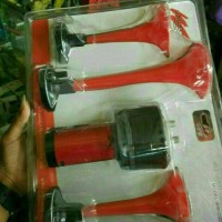 Jual Klakson Terompet - Klakson Telolet - 3 Terompet (12Volt) Murah