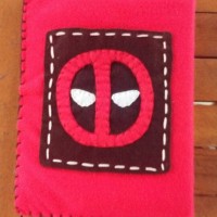 Jual Sampul Binder DeadPool dari kain Flanel Murah