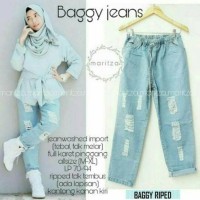 Jual Baggy jeans sobek rb Murah