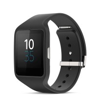 Jual Sony SWR50 Smartwatch 3 Rubber Strap - Hitam Murah