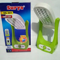 Jual Lampu Emergency SURYA SHL 3017 SMD LED Solar Cell Energi Matahari Murah