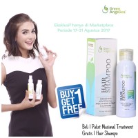 Jual paket penumbuh rambut herbal alami green angelica. obat kebotakan aman Murah