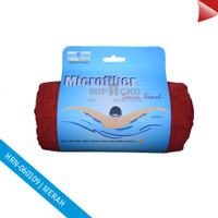 Jual Handuk Renang Microfiber RED Murah