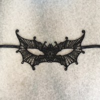 Jual Topeng Pesta Lace Laba Laba Halloween Renda Masquerade Party Spider Murah