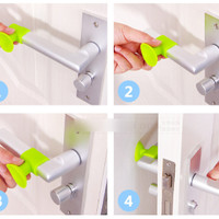 Jual Bantalan Pintu / silikon bantalan gagang pintu Pengaman untuk tembok Murah