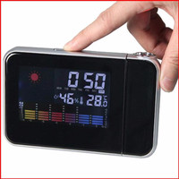 Jual SPESIAL Jam Meja Termometer Digital Proyektor Jam Alarm - NF52788 MURA Murah