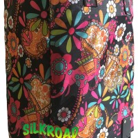 Jual Foldable shopping,BELANJA roda,trolley bag/Tas troli lipat FLOWER biG Murah