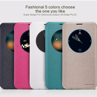Jual TERBARU Flip Case Nillkin Samsung Galaxy S6 Edge Plus Sparkle Series Murah