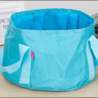 Jual Tas kantong besar tas belanja model bulat plus sarung tas unik HPR066 Murah