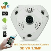 Jual IP CAMERA CCTV INDOOR IP CAMERA VR 360 Wireless Fish Eye 360 Murah