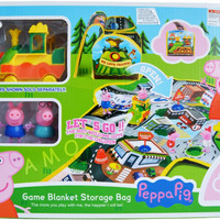 Jual MAINAN PEPPA PIG GAME BLANKET STORAGE BAG XZ 399 Murah