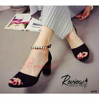 Jual HEELS TERRY HAK TAHU HITAM Murah