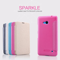 Jual BARU Flip Case Nillkin Microsoft Lumia 640 Sparkle Series Murah