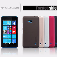 Jual TERMURAH Hard Case Nillkin Microsoft Lumia 640 ( Free Anti Gores) Murah