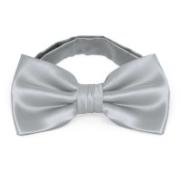 Jual Dasi Kupu Kupu / Bowtie Elegance Warna Silver untuk Anak Anak Murah