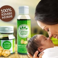 Jual Paket Penumbuh Rambut Minyak & Saripati Cantiqa Kemiri Asli (2 in 1) Murah